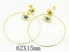 HY Wholesale Earrings 316L Stainless Steel Earrings-HY12E0287LA