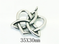 HY Wholesale Pendant 316L Stainless Steel Jewelry Pendant-HY48P0473NG