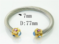 HY Wholesale Bangles Stainless Steel 316L Fashion Bangle-HY38B0781IIC