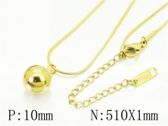 HY Wholesale Necklaces Stainless Steel 316L Jewelry Necklaces-HY59N0195MLC