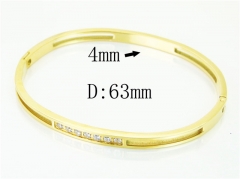 HY Wholesale Bangles Stainless Steel 316L Fashion Bangle-HY32B0524HJD