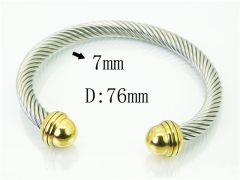 HY Wholesale Bangles Stainless Steel 316L Fashion Bangle-HY38B0817HMA