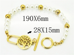 HY Wholesale Bracelets 316L Stainless Steel Jewelry Bracelets-HY80B1413NL