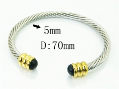 HY Wholesale Bangles Stainless Steel 316L Fashion Bangle-HY38B0840HMQ