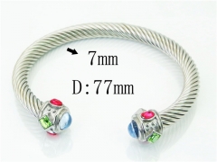 HY Wholesale Bangles Stainless Steel 316L Fashion Bangle-HY38B0791IHQ