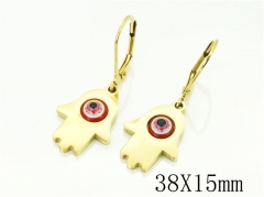 HY Wholesale Earrings 316L Stainless Steel Earrings-HY12E0284KS