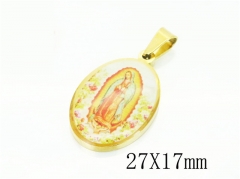 HY Wholesale Pendant 316L Stainless Steel Jewelry Pendant-HY12P1511JLE