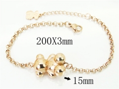 HY Wholesale Bracelets 316L Stainless Steel Jewelry Bracelets-HY90B0491HLS