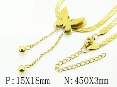 HY Wholesale Necklaces Stainless Steel 316L Jewelry Necklaces-HY34N0015LLQ