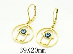 HY Wholesale Earrings 316L Stainless Steel Earrings-HY12E0296KT