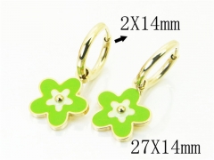 HY Wholesale Earrings 316L Stainless Steel Earrings-HY32E0225HHL