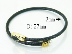 HY Wholesale Bangles Stainless Steel 316L Fashion Bangle-HY38B0759HIU