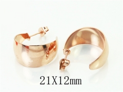 HY Wholesale Earrings 316L Stainless Steel Earrings-HY70E1067LD