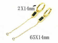 HY Wholesale Earrings 316L Stainless Steel Earrings-HY19E0010PD