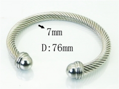 HY Wholesale Bangles Stainless Steel 316L Fashion Bangle-HY38B0816HLS