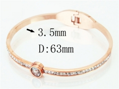 HY Wholesale Bangles Stainless Steel 316L Fashion Bangle-HY80B1401HKE