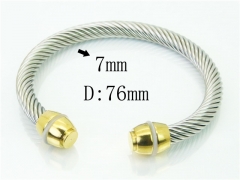 HY Wholesale Bangles Stainless Steel 316L Fashion Bangle-HY38B0826HMR