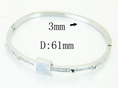 HY Wholesale Bangles Stainless Steel 316L Fashion Bangle-HY32B0519HKF