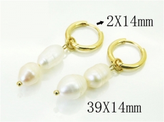 HY Wholesale Earrings 316L Stainless Steel Earrings-HY32E0236HHC