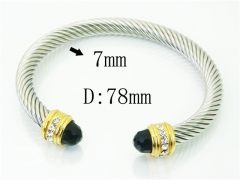 HY Wholesale Bangles Stainless Steel 316L Fashion Bangle-HY38B0809IJR