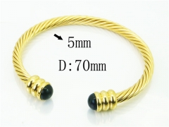 HY Wholesale Bangles Stainless Steel 316L Fashion Bangle-HY38B0848HME