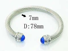 HY Wholesale Bangles Stainless Steel 316L Fashion Bangle-HY38B0804IIA