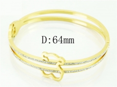 HY Wholesale Bangles Stainless Steel 316L Fashion Bangle-HY64B1527HMC