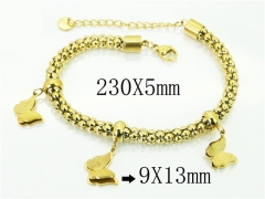 HY Wholesale Bracelets 316L Stainless Steel Jewelry Bracelets-HY19B0984HIQ