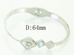 HY Wholesale Bangles Stainless Steel 316L Fashion Bangle-HY32B0513HKS