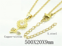 HY Wholesale Necklaces Stainless Steel 316L Jewelry Necklaces-HY54N0561MQ