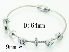 HY Wholesale Bangles Stainless Steel 316L Fashion Bangle-HY80B1457HJR