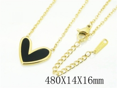 HY Wholesale Necklaces Stainless Steel 316L Jewelry Necklaces-HY69N0002MLW