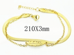 HY Wholesale Bracelets 316L Stainless Steel Jewelry Bracelets-HY34B0049KI