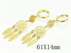 HY Wholesale Earrings Jewelry 316L Stainless Steel Earrings-HY24E0042HIL