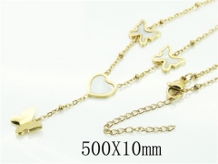 HY Wholesale Necklaces Stainless Steel 316L Jewelry Necklaces-HY24N0069HHF