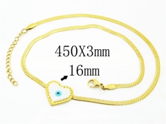 HY Wholesale Necklaces Stainless Steel 316L Jewelry Necklaces-HY34N0070KL