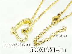 HY Wholesale Necklaces Stainless Steel 316L Jewelry Necklaces-HY54N0568MX