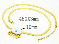 HY Wholesale Necklaces Stainless Steel 316L Jewelry Necklaces-HY34N0069LE