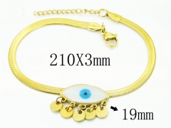 HY Wholesale Bracelets 316L Stainless Steel Jewelry Bracelets-HY34B0047KJ