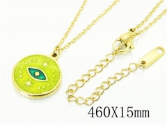 HY Wholesale Necklaces Stainless Steel 316L Jewelry Necklaces-HY80N0594OD