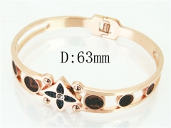 HY Wholesale Bangles Stainless Steel 316L Fashion Bangle-HY80B1421HMR