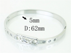 HY Wholesale Bangles Stainless Steel 316L Fashion Bangle-HY32B0614HIX