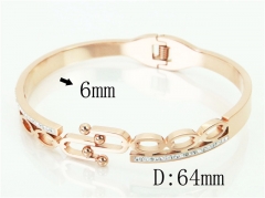 HY Wholesale Bangles Stainless Steel 316L Fashion Bangle-HY80B1471HMZ