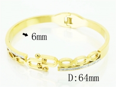 HY Wholesale Bangles Stainless Steel 316L Fashion Bangle-HY80B1470HMX