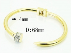 HY Wholesale Bangles Stainless Steel 316L Fashion Bangle-HY32B0581HOX