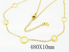 HY Wholesale Necklaces Stainless Steel 316L Jewelry Necklaces-HY24N0077HJE