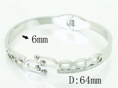 HY Wholesale Bangles Stainless Steel 316L Fashion Bangle-HY80B1469HKD