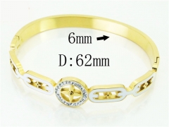 HY Wholesale Bangles Stainless Steel 316L Fashion Bangle-HY32B0564HMX