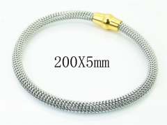 HY Wholesale Bangles Stainless Steel 316L Fashion Bangle-HY51B0246HME