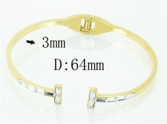 HY Wholesale Bangles Stainless Steel 316L Fashion Bangle-HY19B1015HMW